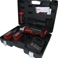 KS TOOLS eMONSTER Brushless-Akku-Winkelschleifer-Satz 4tlg. - 515.6200