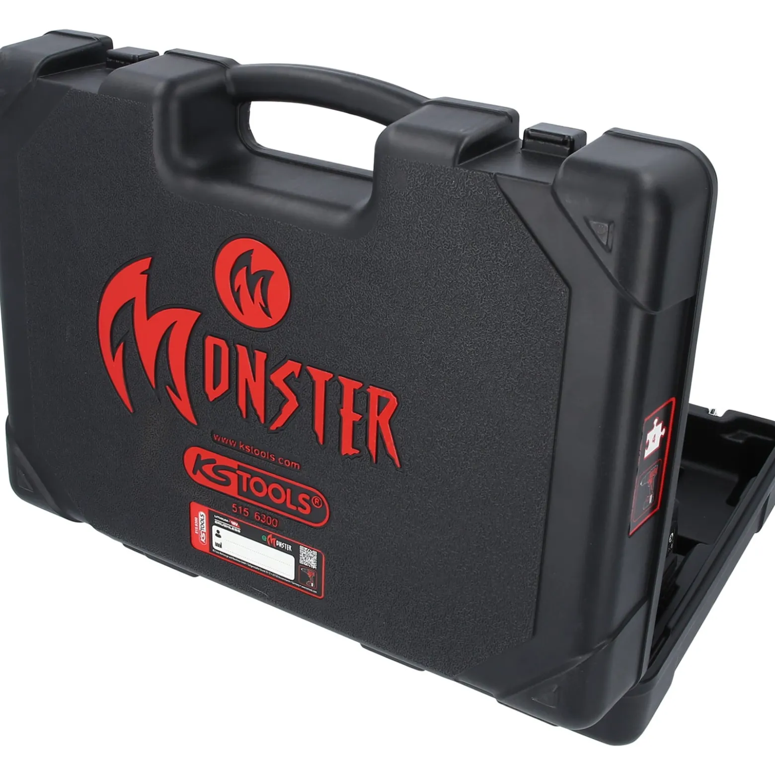 KS TOOLS eMONSTER Brushless-Akku-Schlag-Bohr-Schrauber-Satz 4tlg. - 515.6300