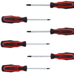 KS TOOLS ERGOTORQUEplus Schraubendreher-Satz 6tlg. Torx mit Bohrung - 159.0040