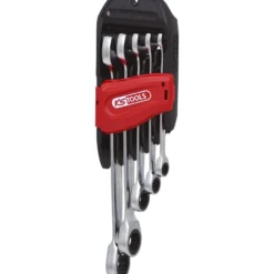 KS TOOLS GEARplus Ratschenringmaulschlüssel-Satz 5tlg. 8-19 mm - 503.4255