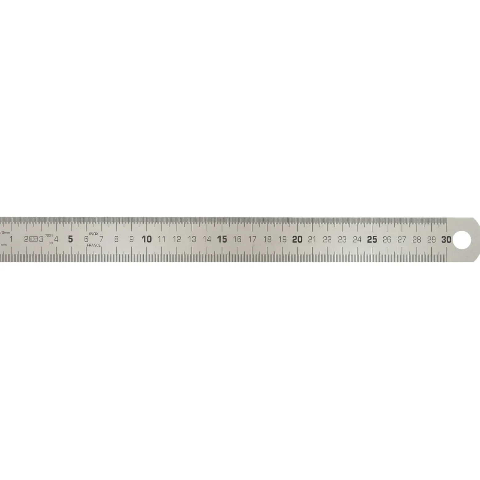 KS TOOLS Halbflexibler Stahlmaßstab 1500 mm - 300.0117