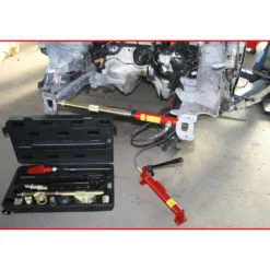KS TOOLS Hydraulischer KFZ-Richtwerkzeugsatz 10t 17tlg. - 160.0175