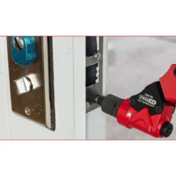 KS TOOLS 3 in 1 Handnietzangen-Satz, drehbar, 12-tlg. - 150.9820