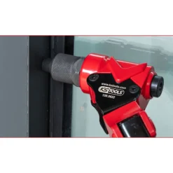 KS TOOLS 3 in 1 Handnietzangen-Satz, drehbar, 12-tlg. - 150.9820
