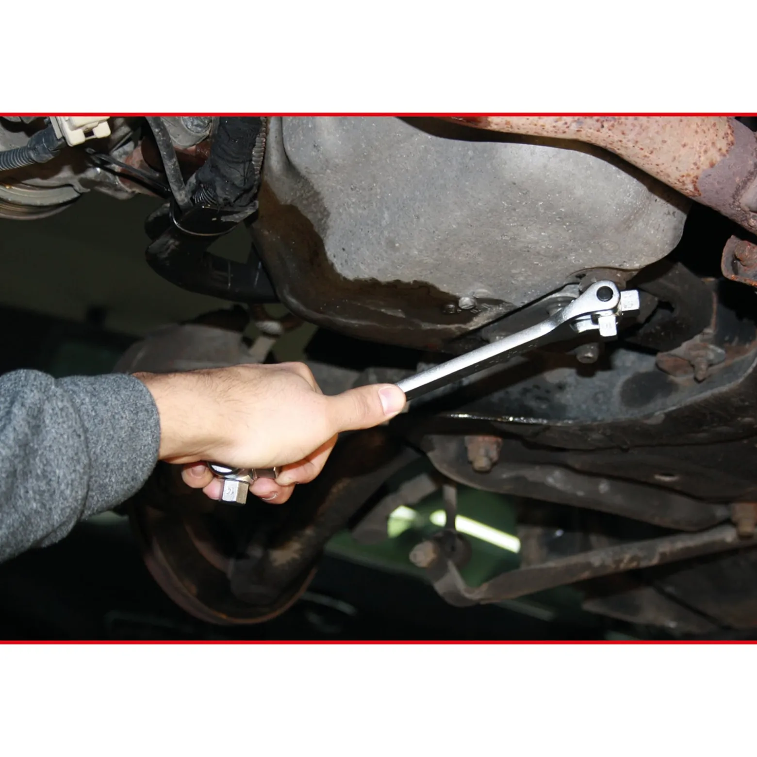 KS TOOLS 8 in 1 Öldienst-Schlüssel 270 mm - 150.9302