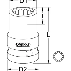 KS TOOLS 1/2
