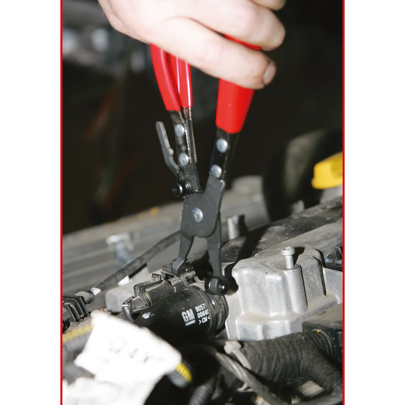 KS TOOLS KFZ Schlauchschellenzangen-Satz 7tlg. - 115.1055
