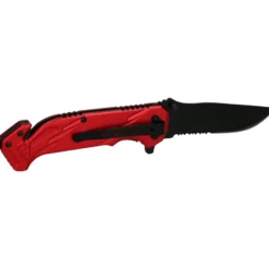 KS TOOLS Klappmesser mit Arretierung und Gurtschneider - 907.2220