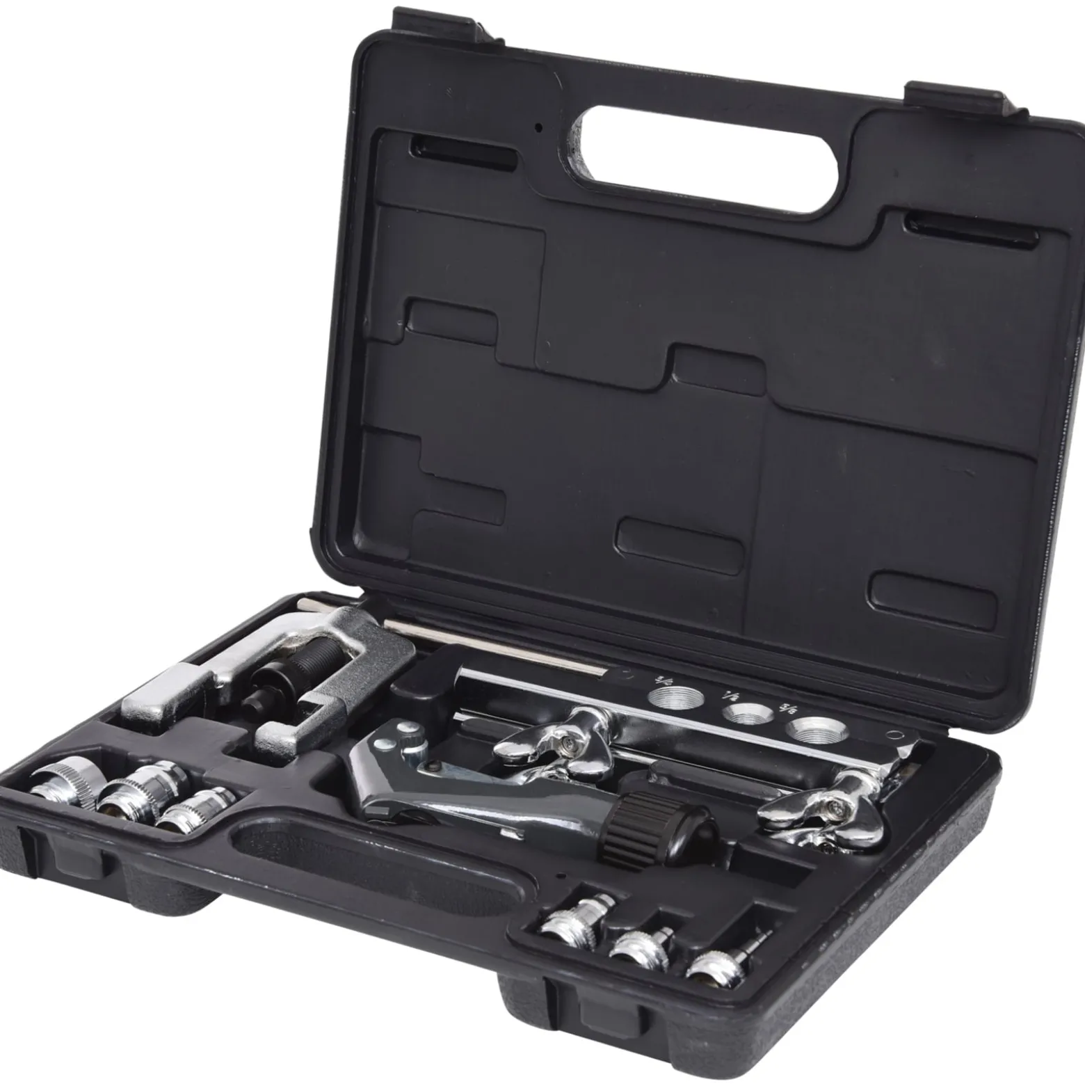 KS TOOLS Klima-Kälte-Bördel- und Muffen-Satz 1/8"-3/4" 10tlg. - 122.1100