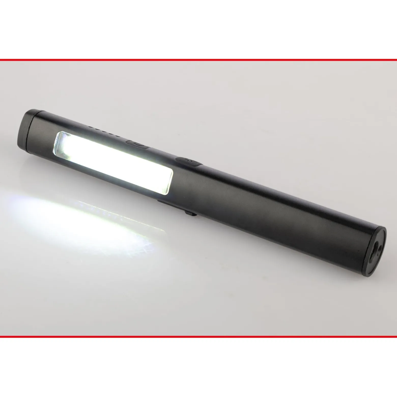 KS TOOLS LED COB Stripe Inspektionslampe 350 Lumen mit UV-Spot LED und Laserpointer - 150.4400