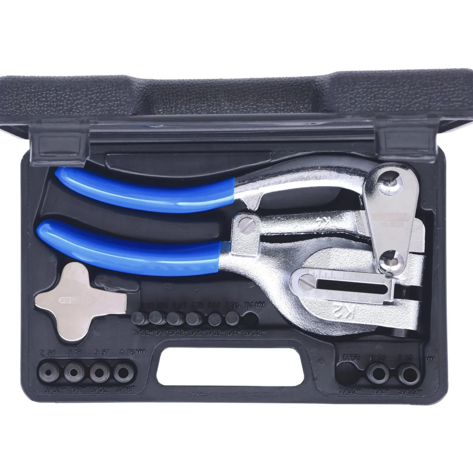 KS TOOLS Lochzangen-Satz 16tlg. - 118.0105