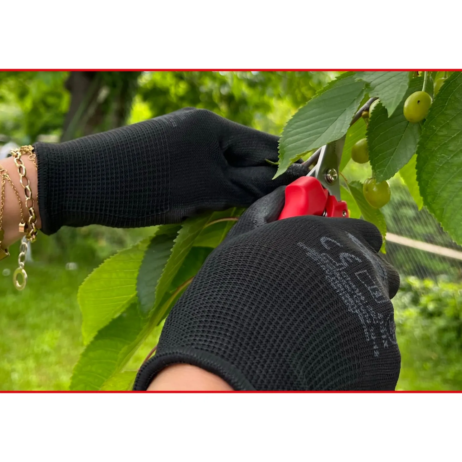 KS TOOLS Mikro-Feinstrickhandschuhe-schwarz 7 12 Paar - 310.0490