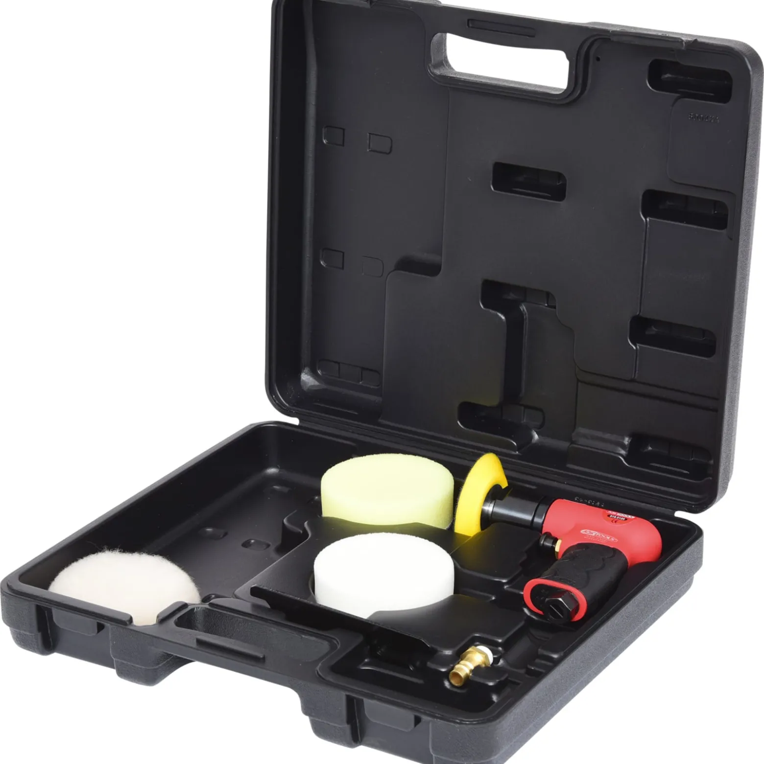KS TOOLS 1/4" Mini-Druckluft-Polierer-Satz 5tlg. - 515.5120