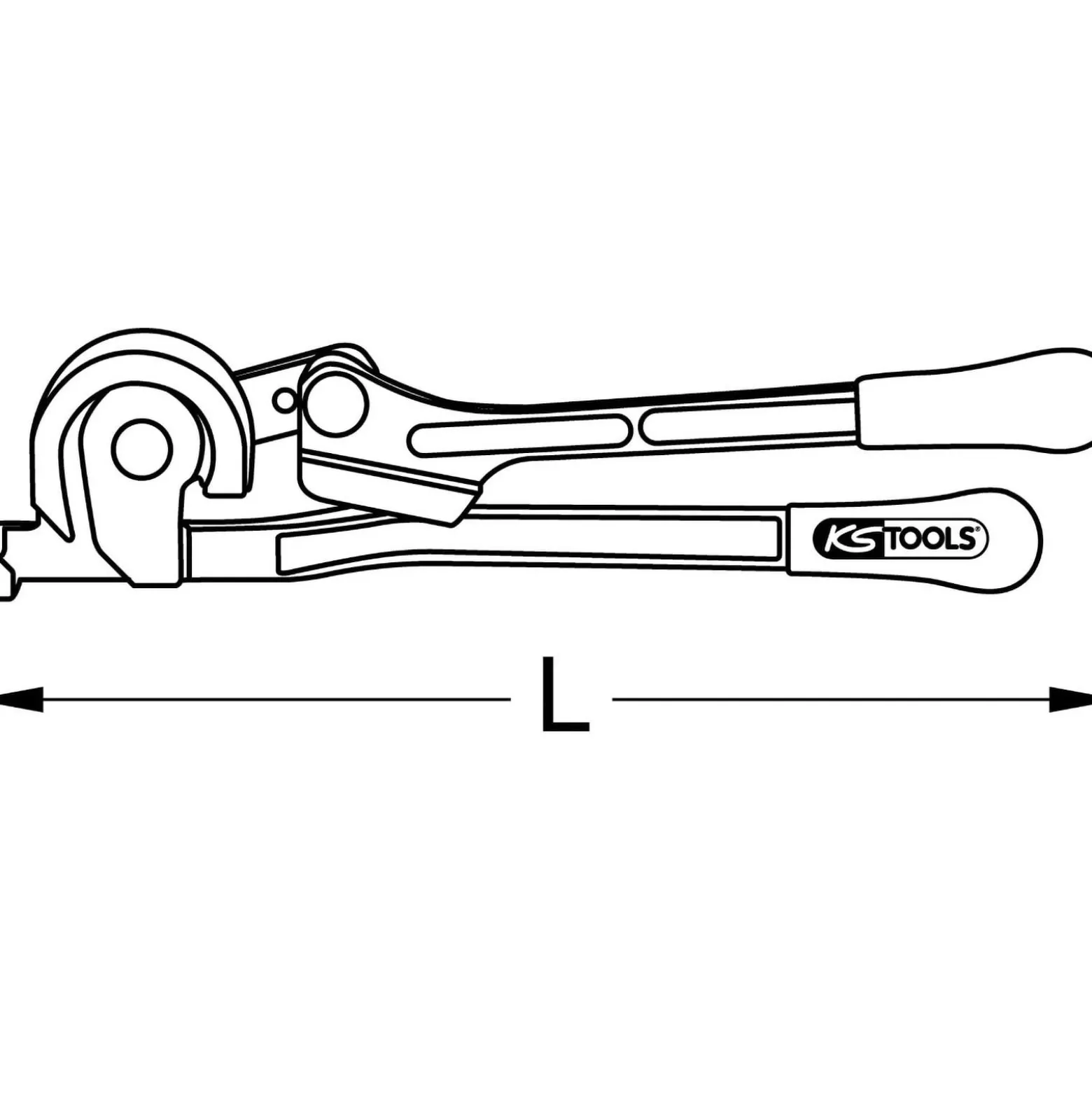 KS TOOLS Mini-Rohrbieger Ø 6+8+10 mm - 120.1000