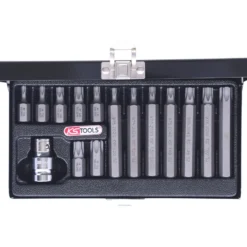 KS TOOLS 10 mm Bit-Satz 15tlg. Torx - 911.5020