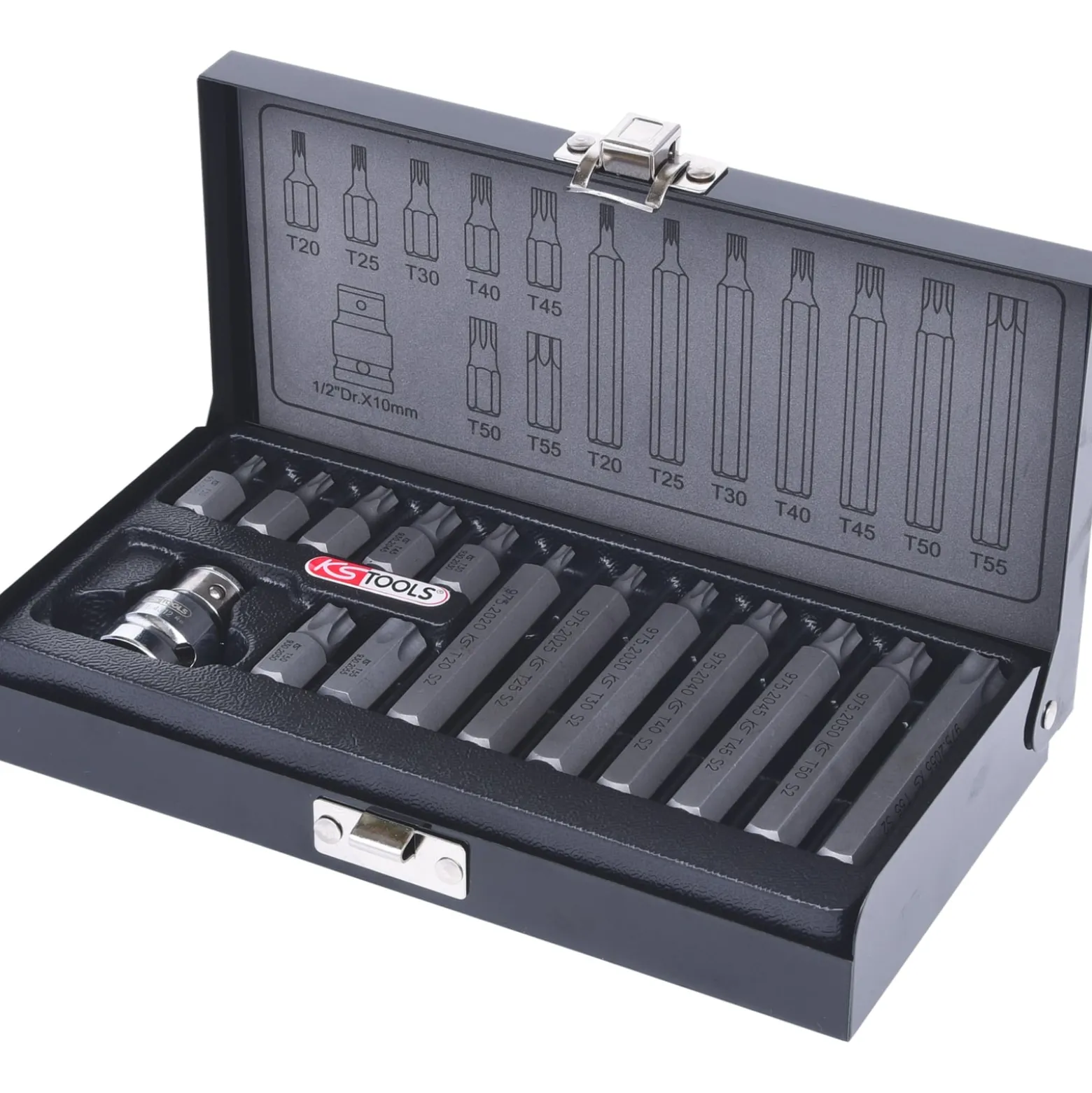 KS TOOLS 10 mm Bit-Satz 15tlg. Torx - 911.5020
