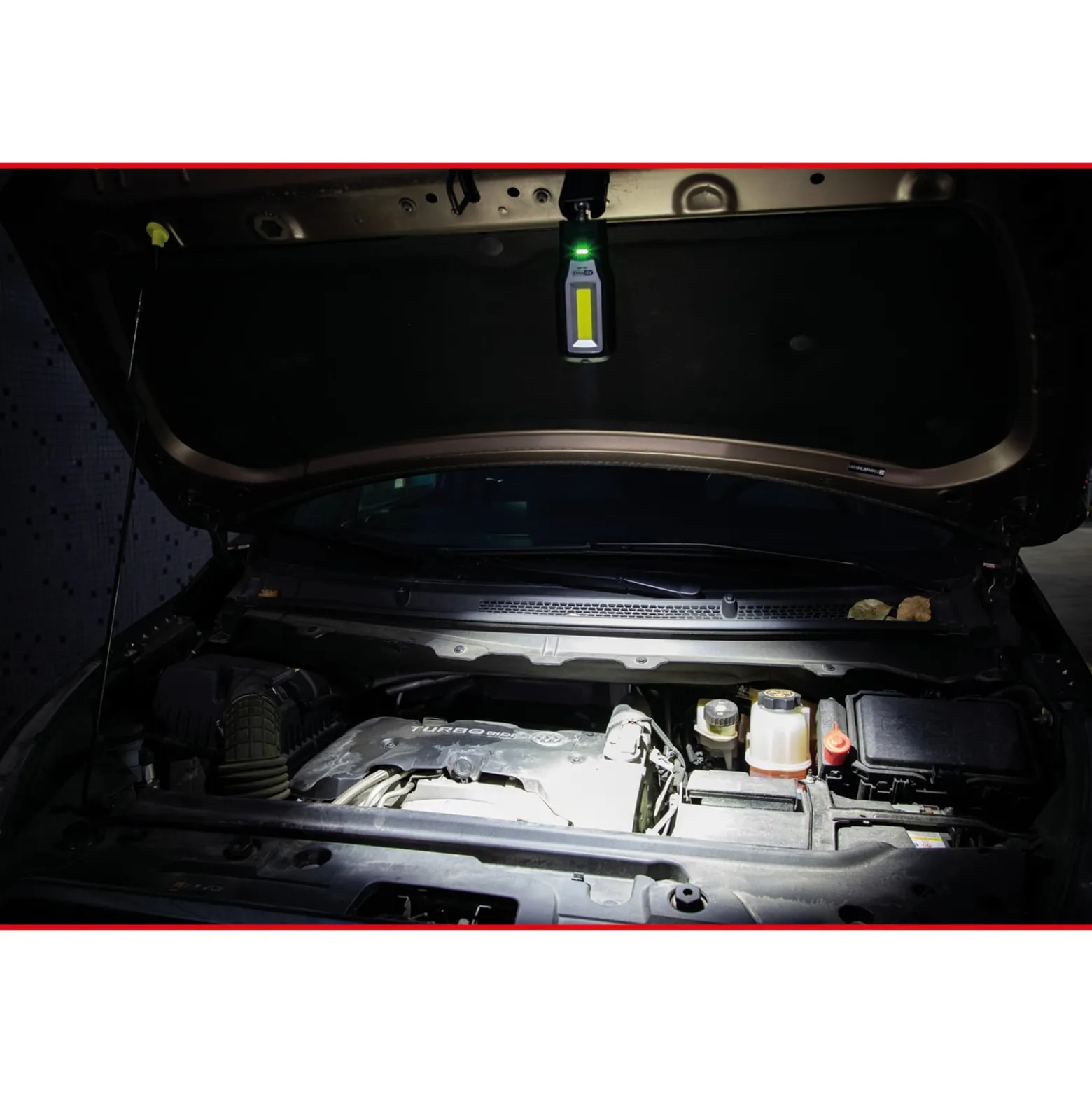 KS TOOLS Mobile Werkstatt-Handlampe knickbar 550 Lumen - 150.4490
