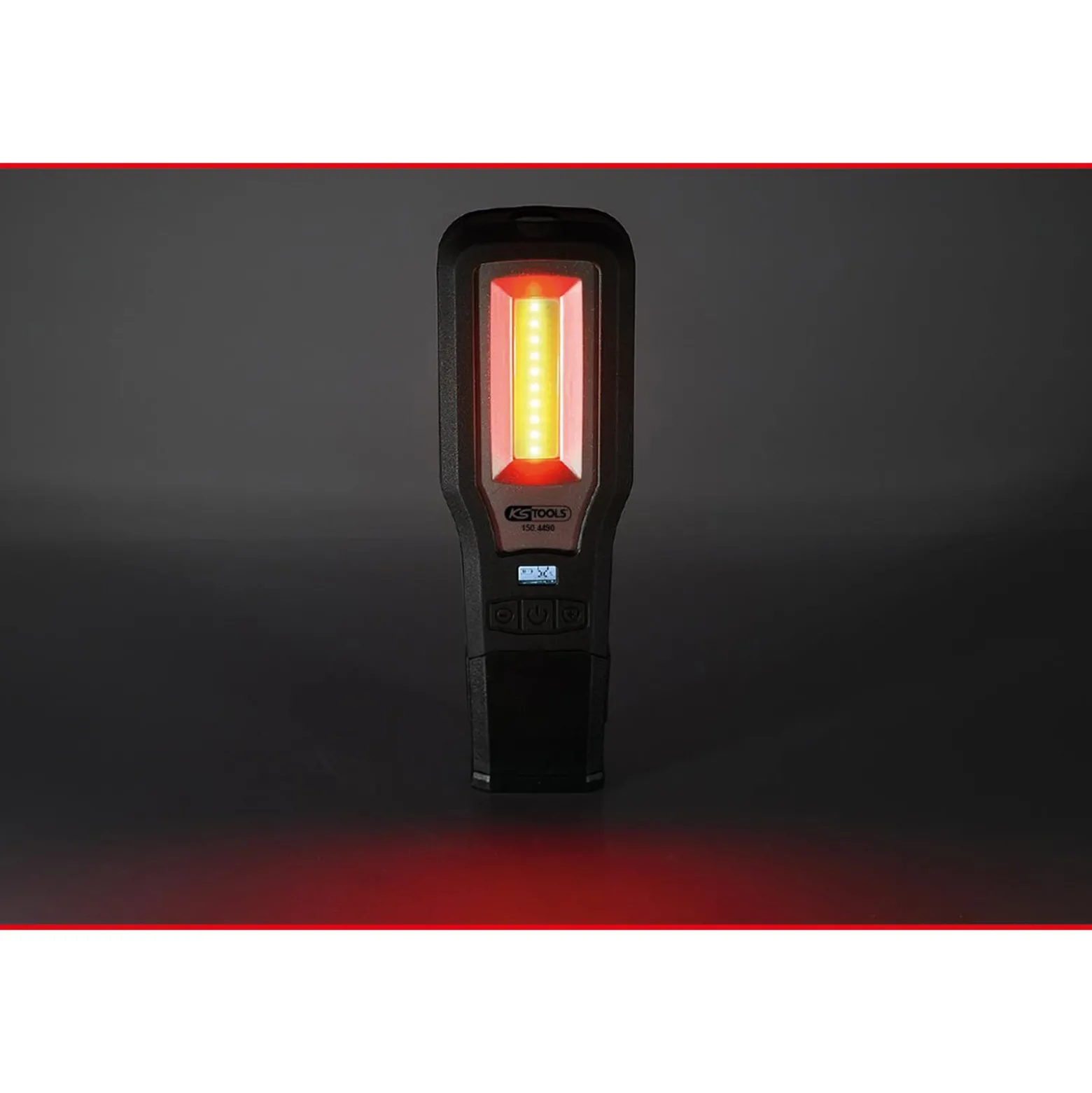 KS TOOLS Mobile Werkstatt-Handlampe knickbar 550 Lumen - 150.4490