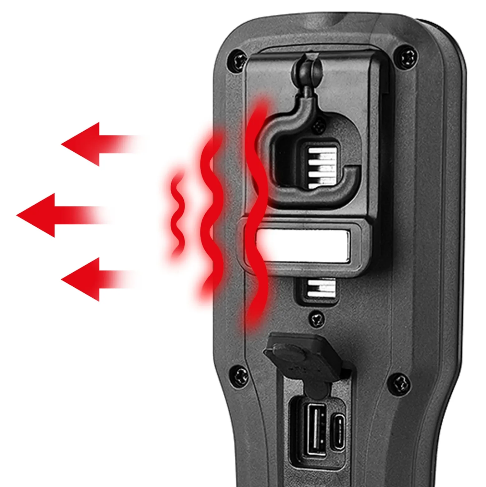 KS TOOLS Mobile Werkstatt-Handlampe knickbar 550 Lumen - 150.4490