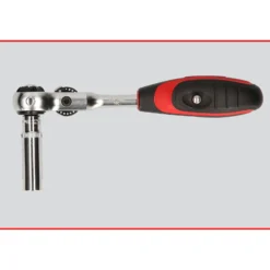 KS TOOLS 3/8" MODIFIX Mini-T-Griff-Schwenkkopf-Knarre 72 Zahn 0°+90° - 914.3815