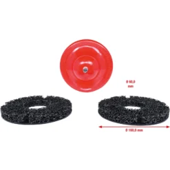 KS TOOLS Radnabenschleifer-Satz Ø 160 mm Innen-Ø 60 mm 4tlg. - 100.4070