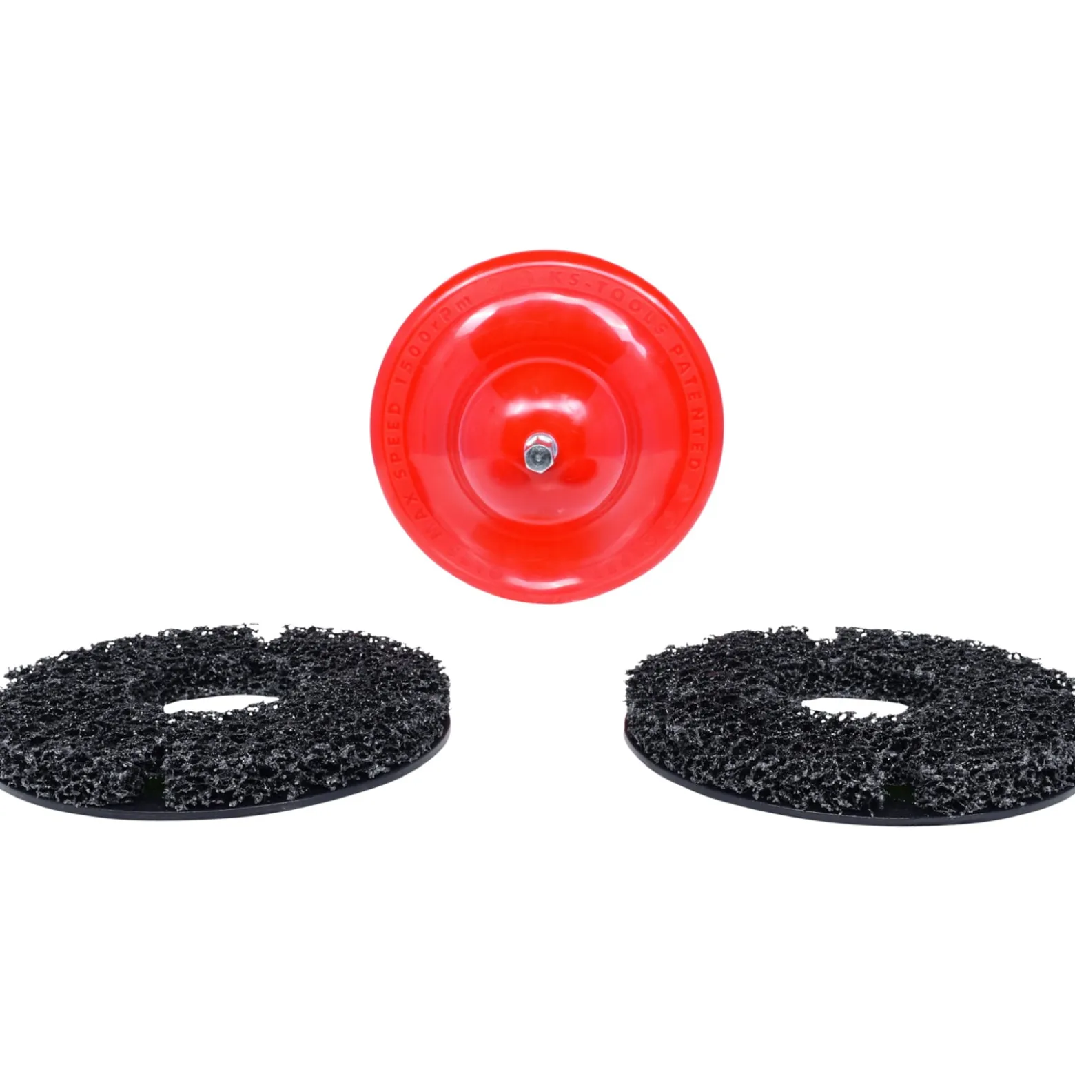 KS TOOLS Radnabenschleifer-Satz Ø 160 mm Innen-Ø 60 mm 4tlg. - 100.4070