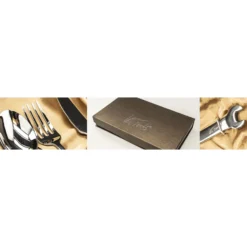 KS TOOLS Ringmaulschlüssel-Satz abgewinkelt 21tlg. 6 - 32 mm + GRATIS Besteck-Set 3tlg.