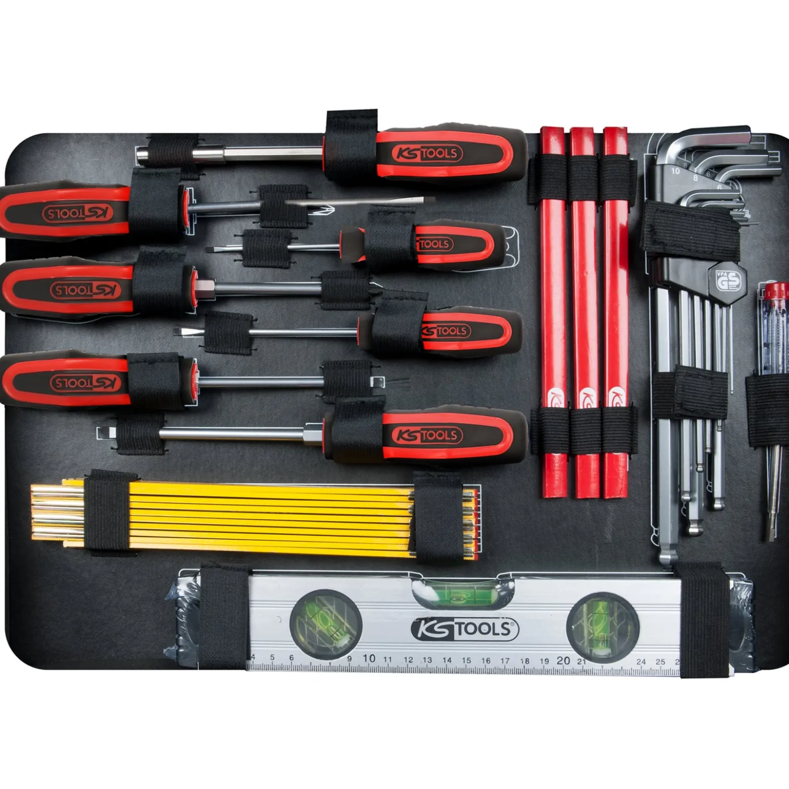 KS TOOLS 1/4"+1/2" Sanitär-Werkzeugkoffer 95tlg. - 911.0695
