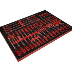 KS TOOLS Schraubendreher-Satz in Schaumstoffeinlage 46tlg. - 821.0046