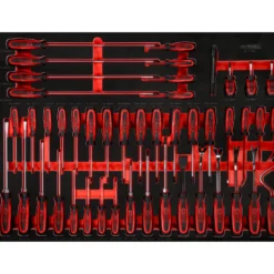 KS TOOLS Schraubendreher-Satz in Schaumstoffeinlage 46tlg. - 821.0046