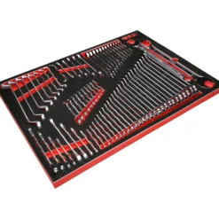 KS TOOLS Schraubenschlüssel-Satz in Schaumstoffeinlage 76tlg. - 821.0076