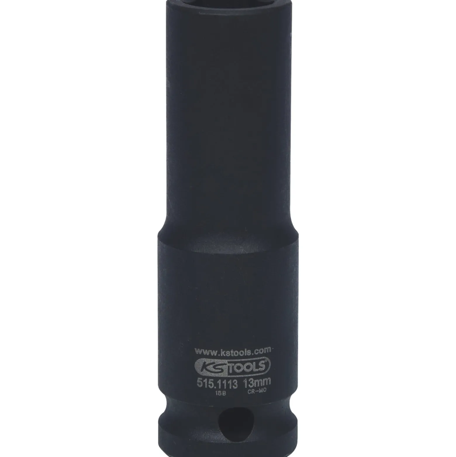 KS TOOLS 1/2" Sechskant-Kraft-Stecknuss lang 13 mm - 515.1113