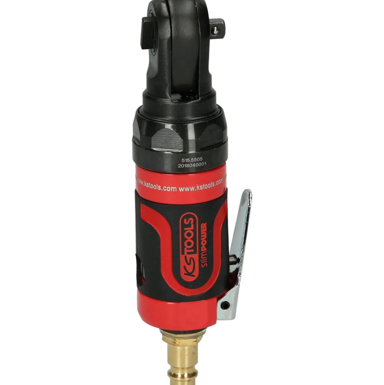 KS TOOLS 1/4" SlimPOWER Mini-Druckluft-Umschaltratsche 30 Nm - 515.5505