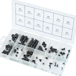 KS TOOLS Sortiment Madenschrauben metrisch 160tlg. - 970.0400