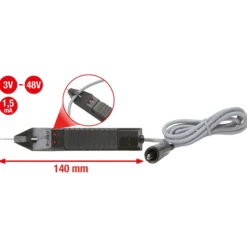 KS TOOLS Spannungsprüfer 3-48 V 140 mm - 550.1503