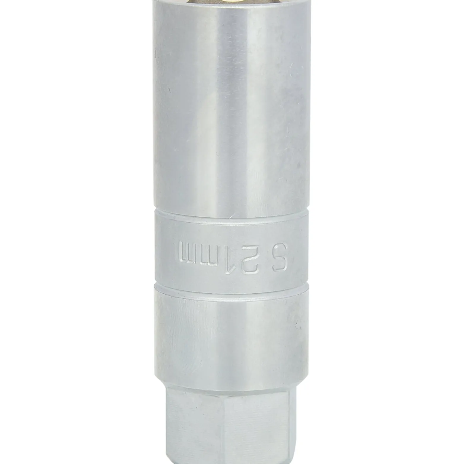 KS TOOLS Stoßdämpfer-Außensechskant-Gegenhalter-Stecknuss 21 mm - 150.9421