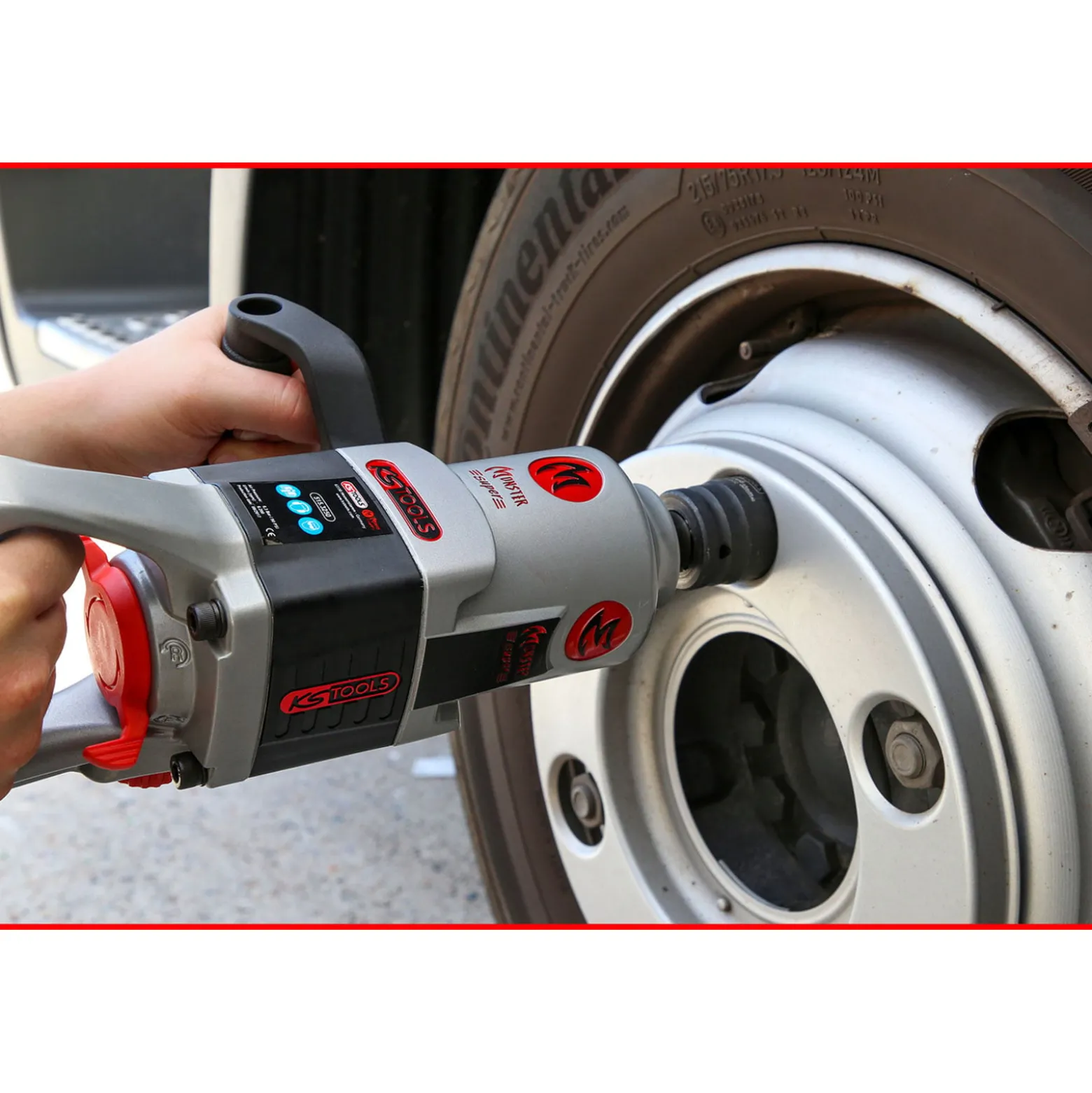 KS TOOLS 3/4" superMONSTER Hochleistungs-Druckluft-Schlagschrauber 3.405 Nm - 515.3250
