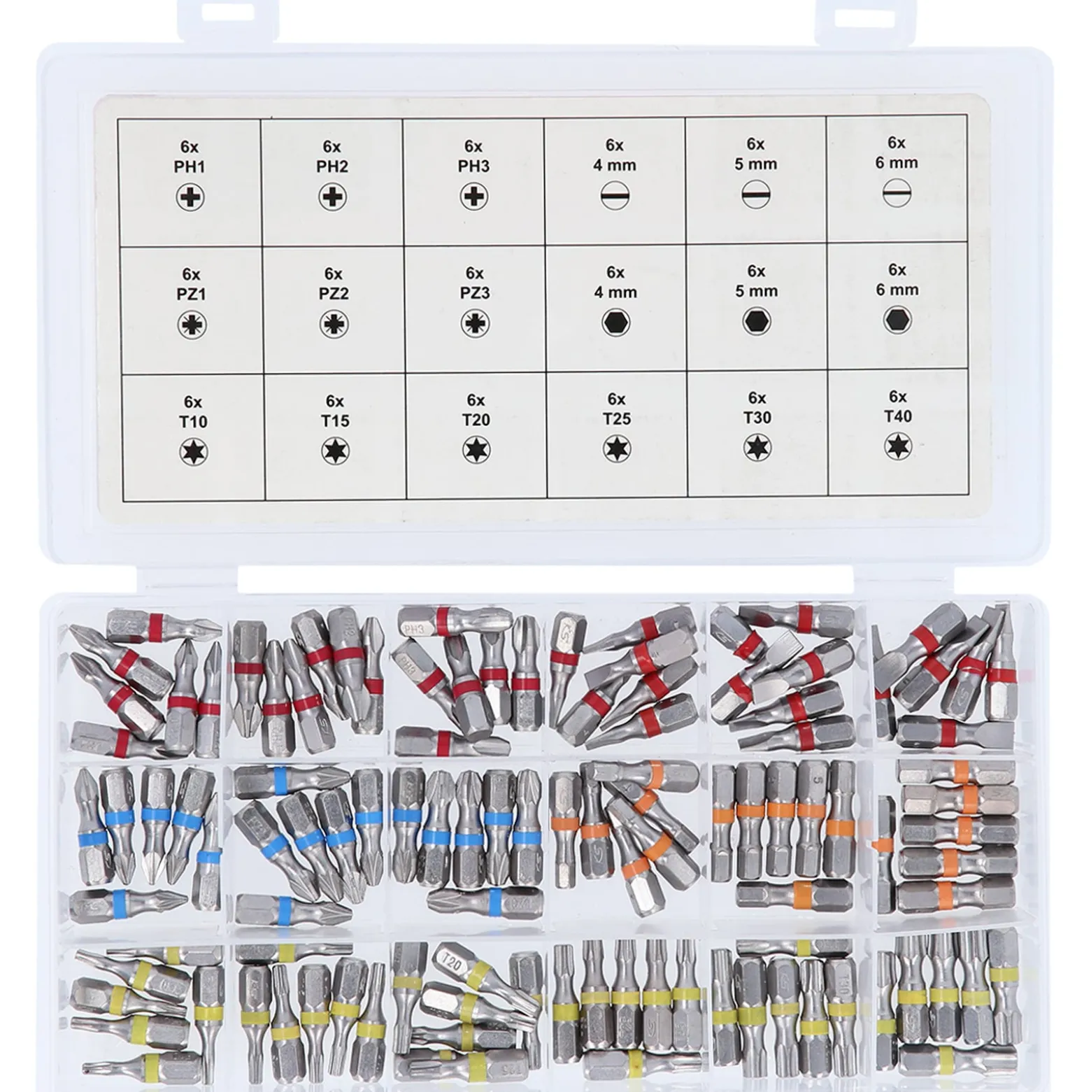 KS TOOLS TORSIONpower Bit-Sortiment 108tlg. - 918.3108
