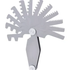 KS TOOLS Trapez-Gewindestahllehre für 30° Gewinde 2-12 mm - 300.0622