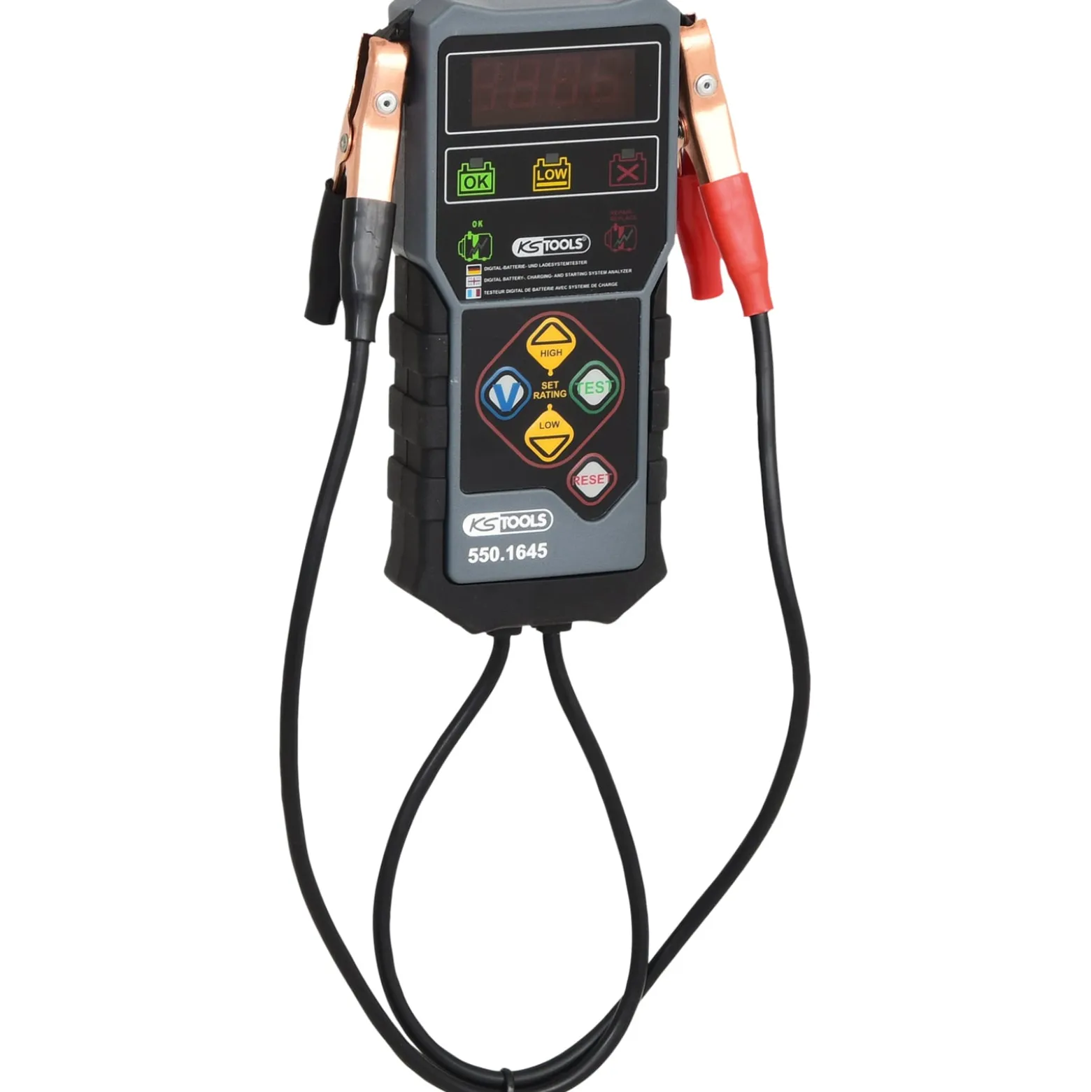KS TOOLS 12V Digital-Batterietester - 550.1645