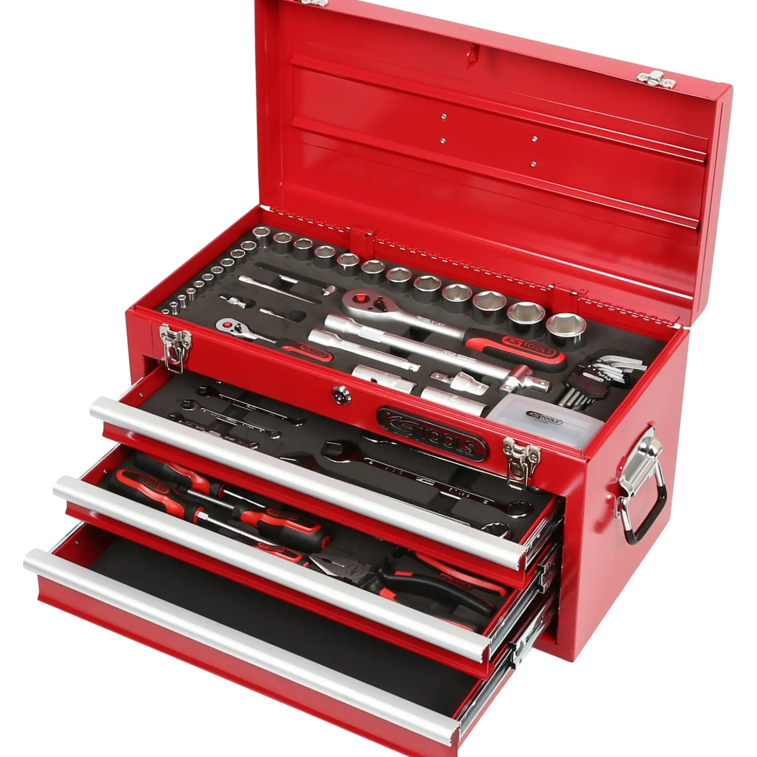 KS TOOLS 1/4"+1/2" Werkzeug-Satz 100tlg. - 911.0100