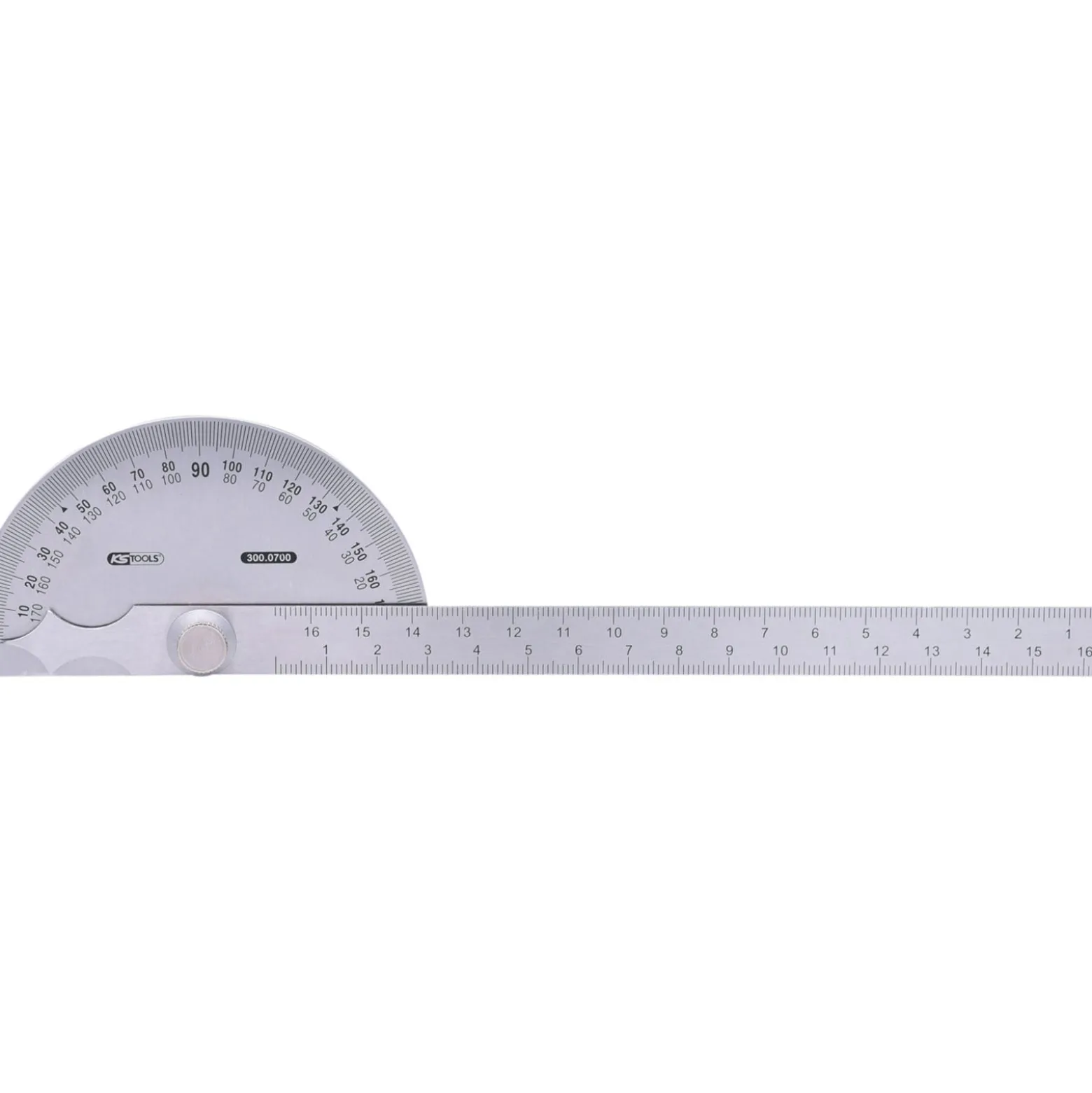 KS TOOLS Winkelgradmesser 220 mm - 300.0700