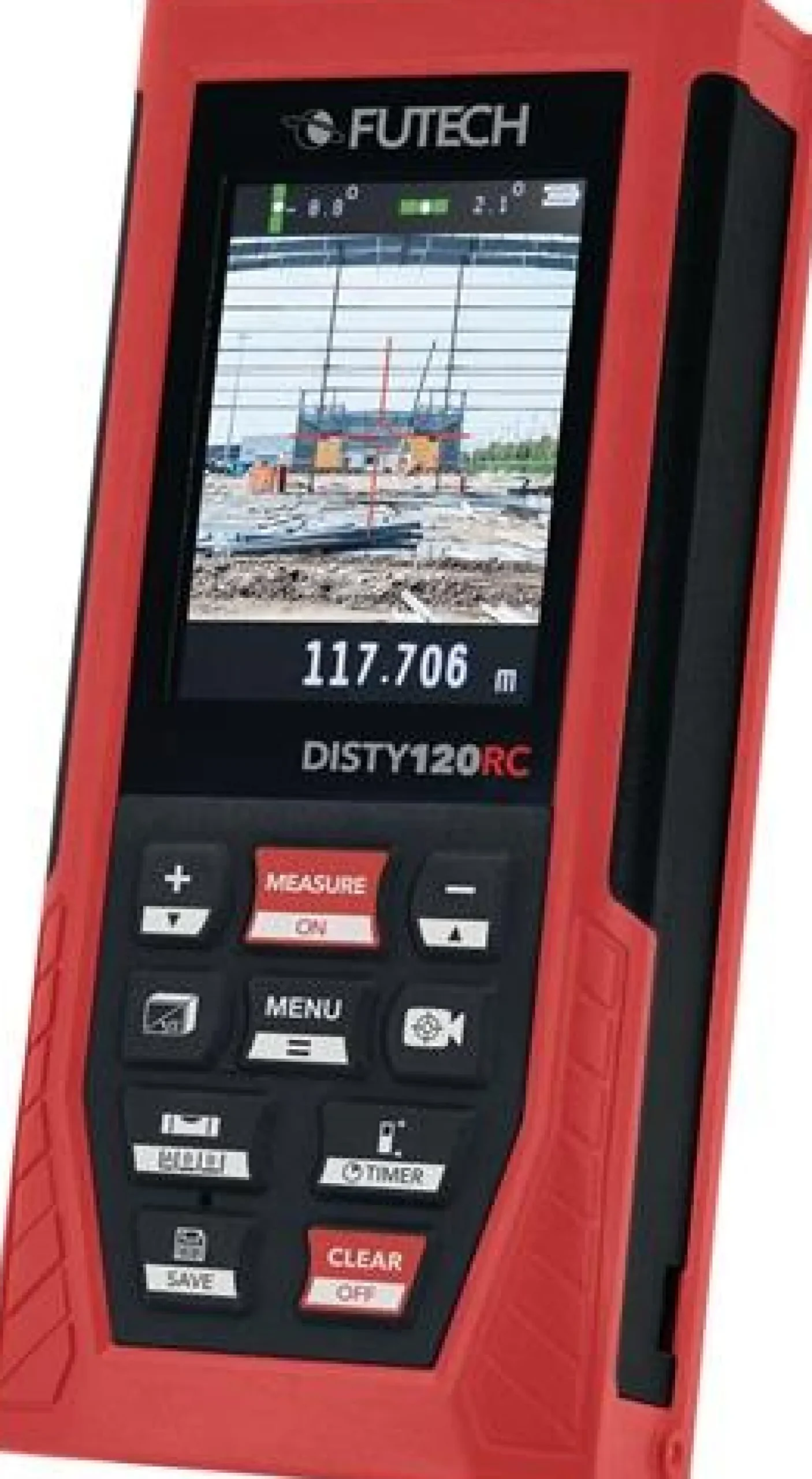 Laserentfernungsmesser DISTY 120 RED 0,05 b.120m ± 2mm IP 54 FUTECH