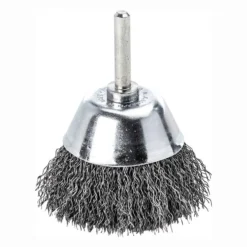 Lessmann Topfbürste Ø 50 mm Schaft 6 mm Drahtstärke 0,3 mm - 435162