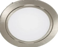 L&S Einbauleuchte Chip Warmweiß 12 V 4 W EL.-D.58mm Rahmenfarbe Edelstahloptik - 2000009