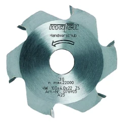 mafell Scheibenfräser 100 x 4 x 22 mm Z 6 hartmetallbestückt - 076905
