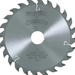 mafell Sägeblatt-HM 120 x 1,2/1,8 x 20 mm, Z 24, WZ, für universellen Einsatz in Holz - 092558