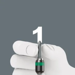 Magazinbithalter Kraftform Kompakt Pistol RA-R 2 13-tlg.PH/PZ/TORX WERA