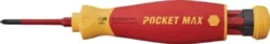 Magazinbithalter 45296 4-tlg.Schlitz/PH/+- (sl/PZD) VDE isol.WIHA