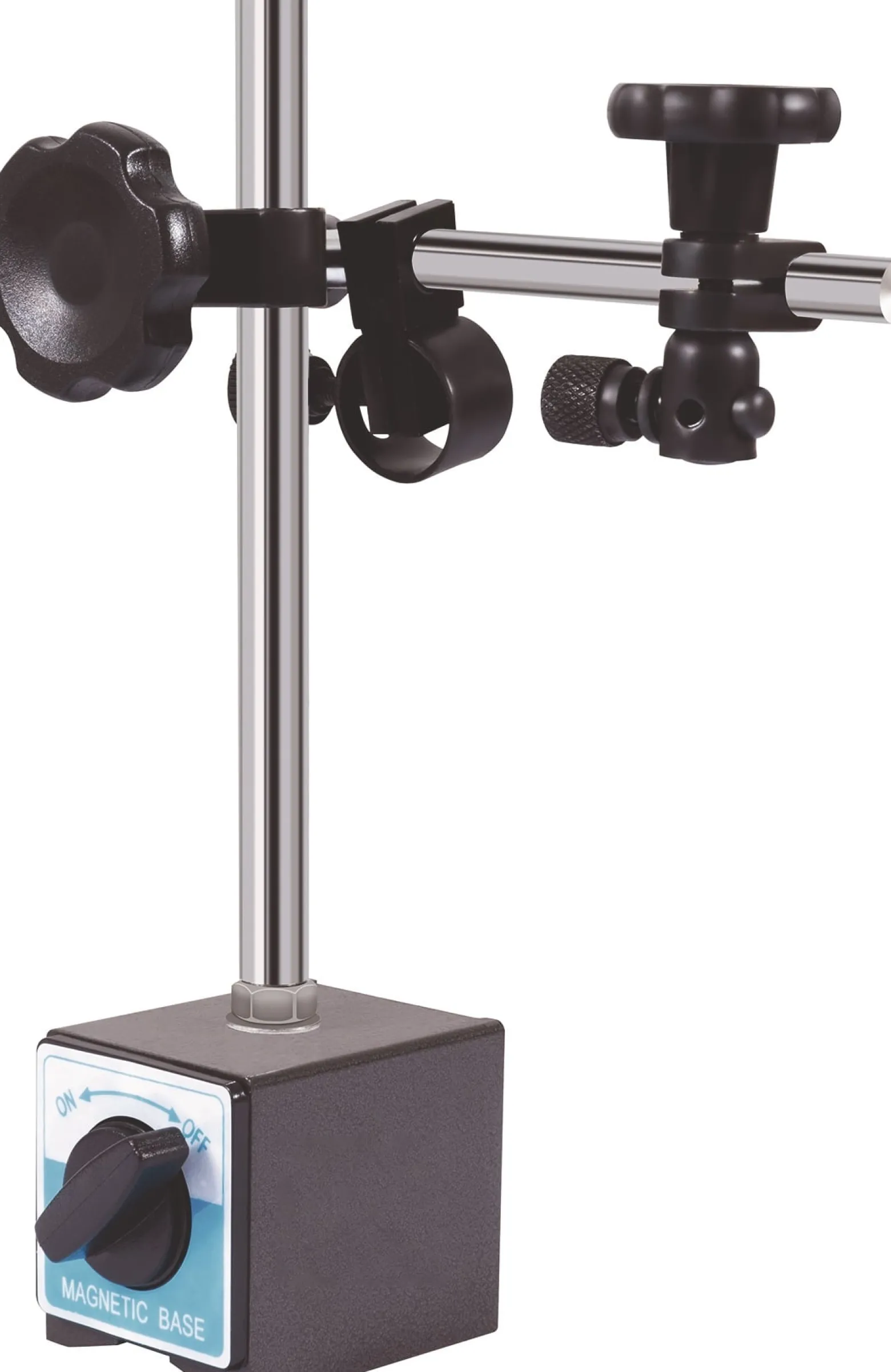 Magnetmessstativ R.150mm Gesamt-H.180mm Haftkraft ca.600N TECWERK